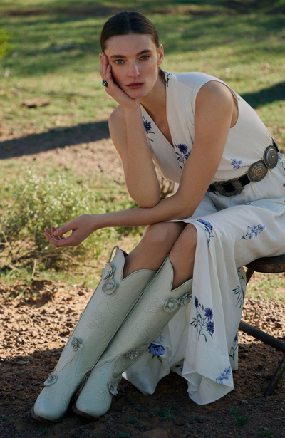 Lela Rose x Lucchese Meadowlark Boot