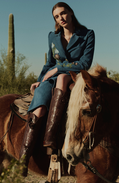 Lela Rose x Lucchese Meadowlark Boot