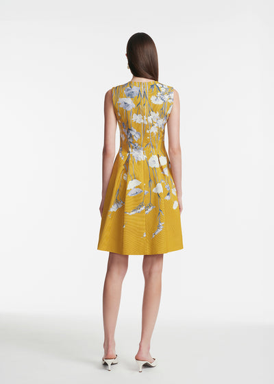 Floral Faille Betsy Dress