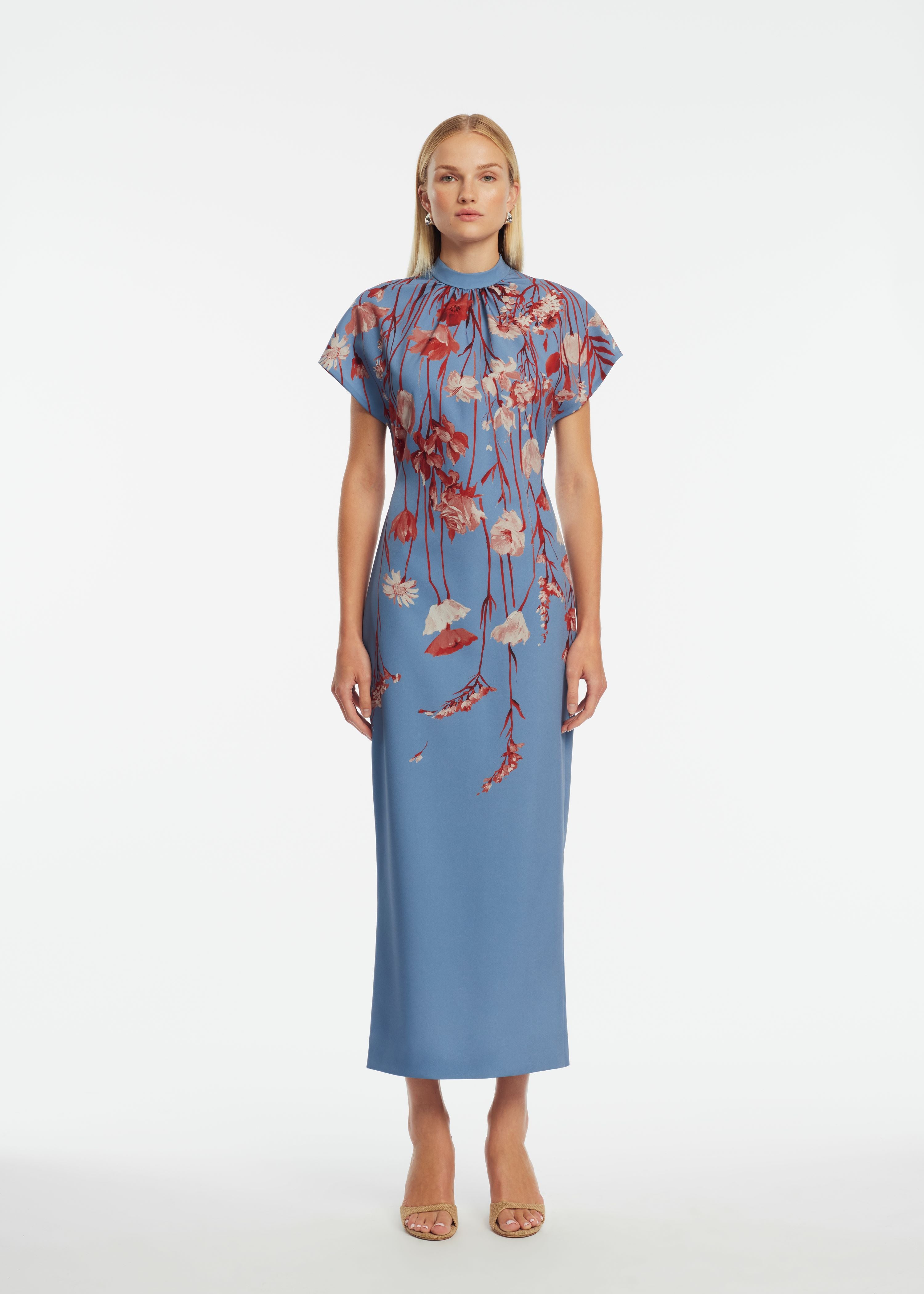 Floral Crepe Stella Dress – Lela Rose