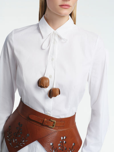 Cotton Poplin Bunting Shirt