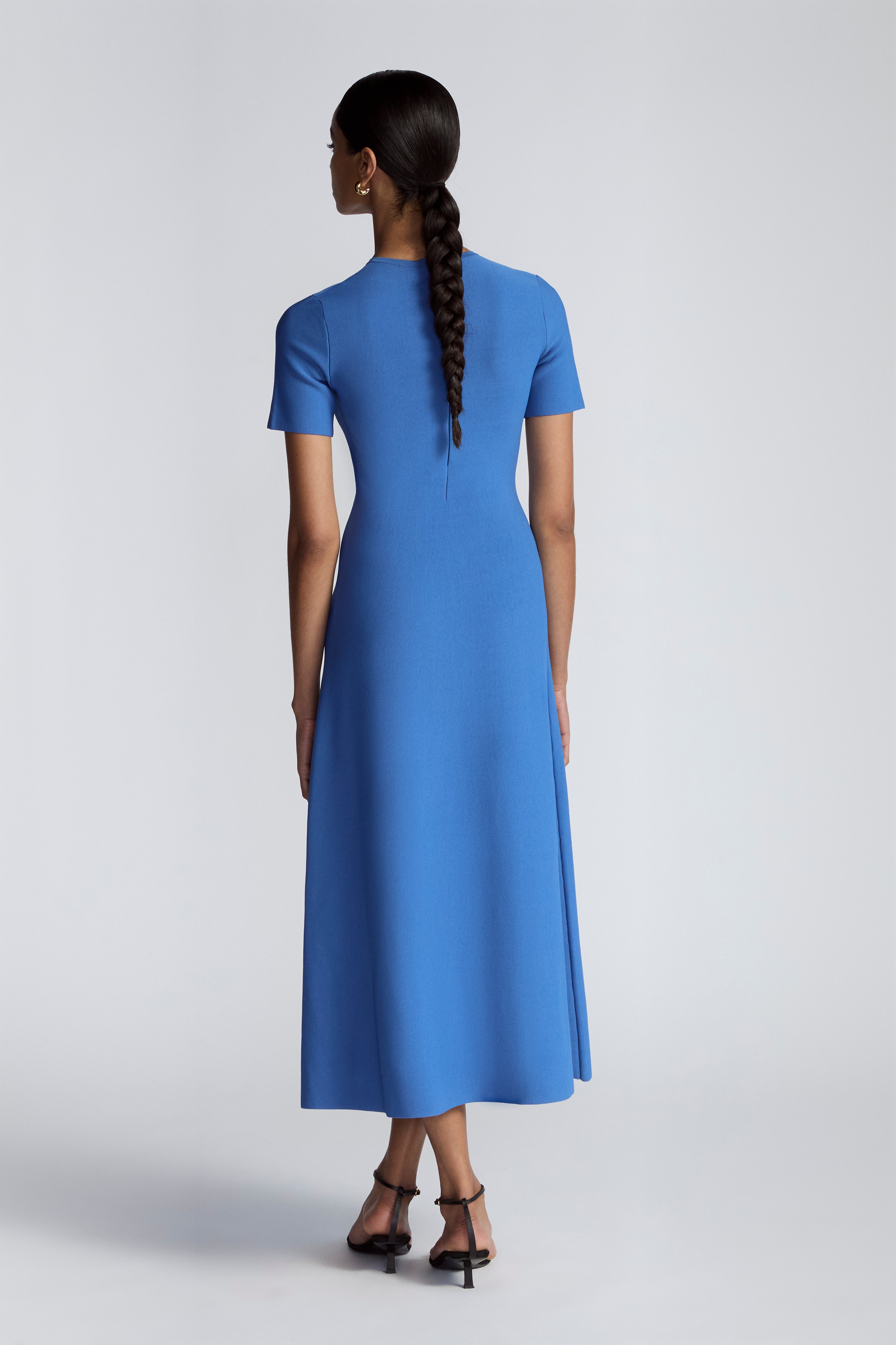 Rose jacquard dress cheap