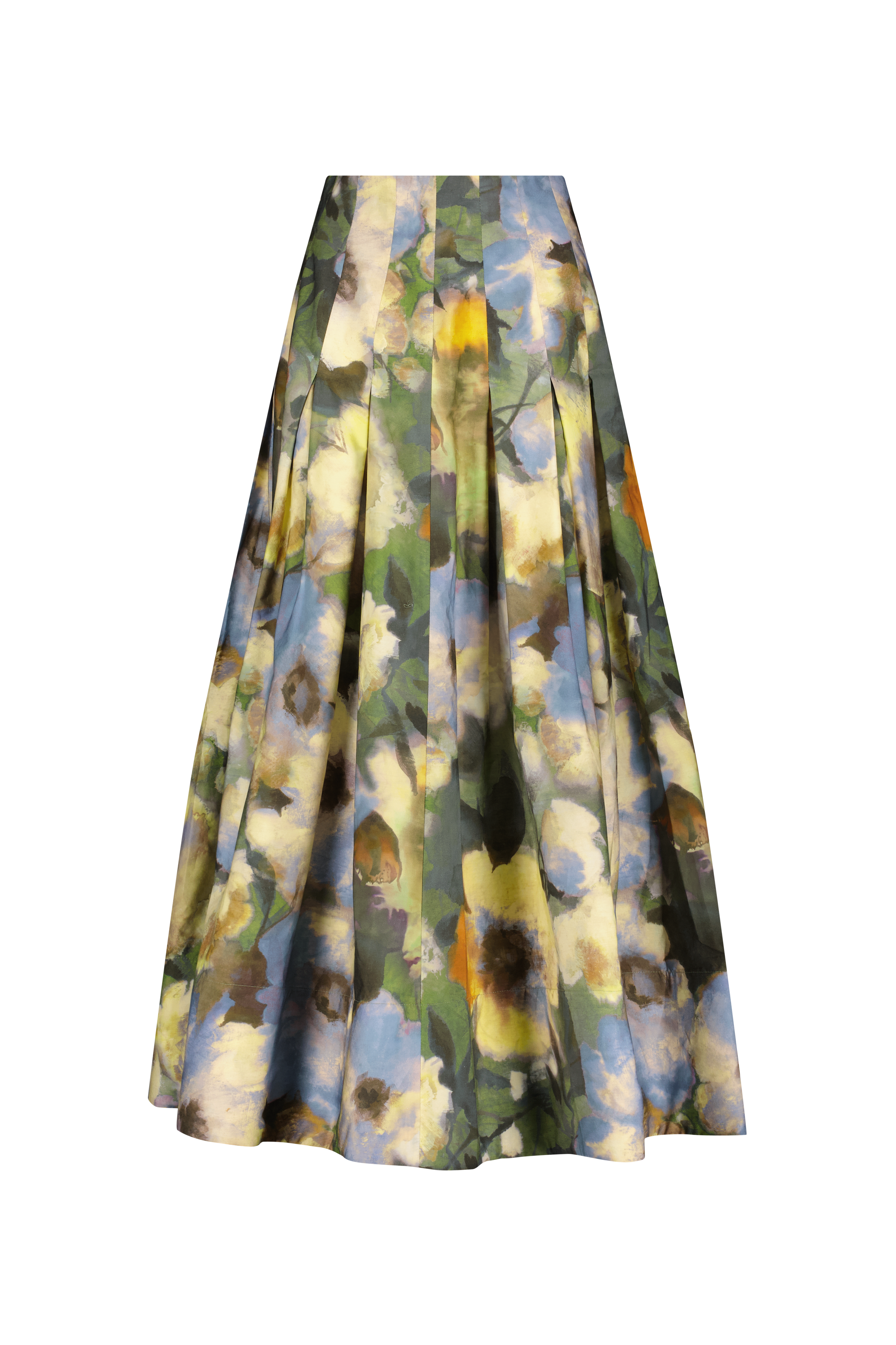 Floral Printed Cotton Full Skirt – Lela Rose