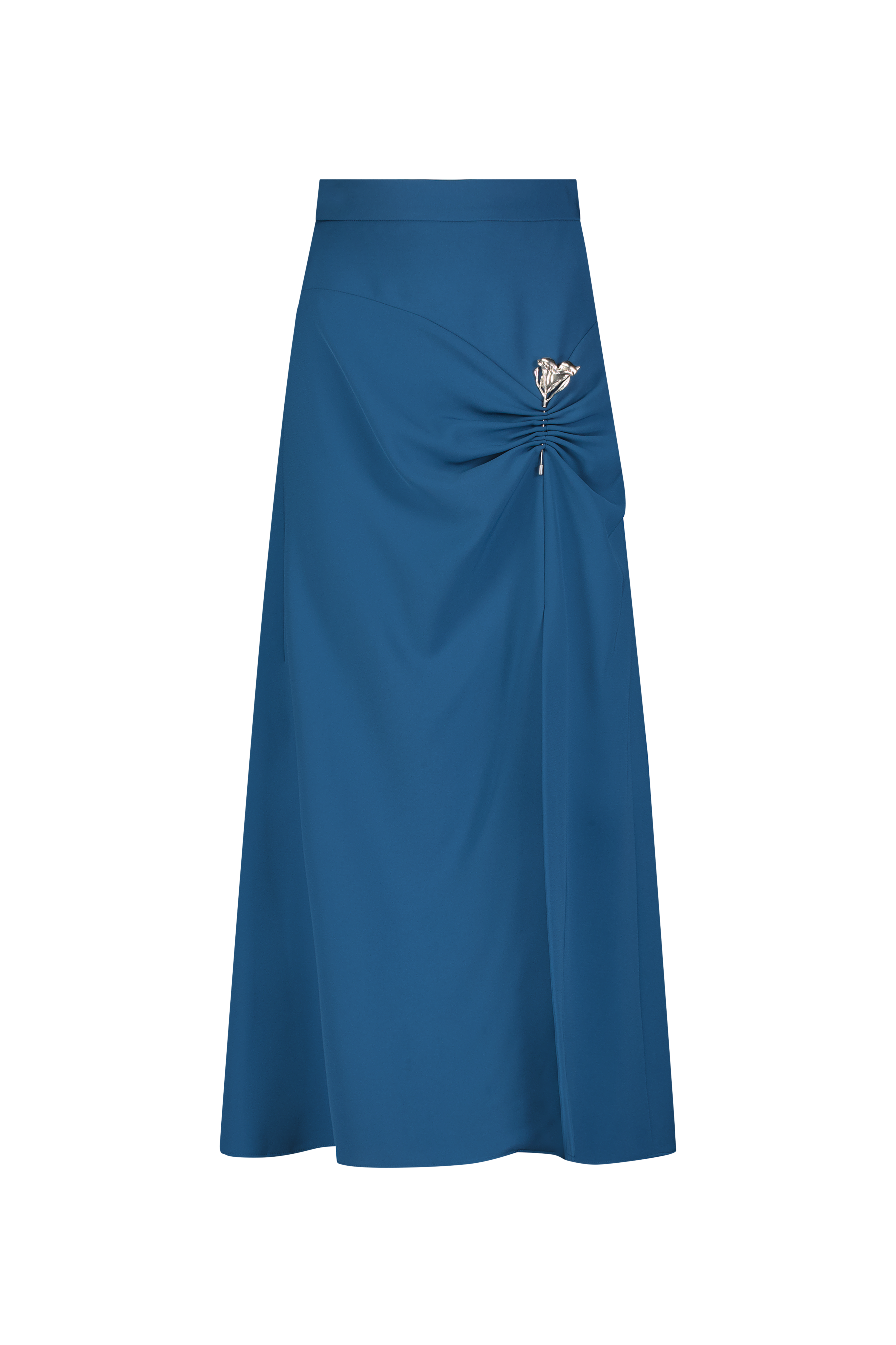 Fluid Crepe Pin Detail Skirt – Lela Rose