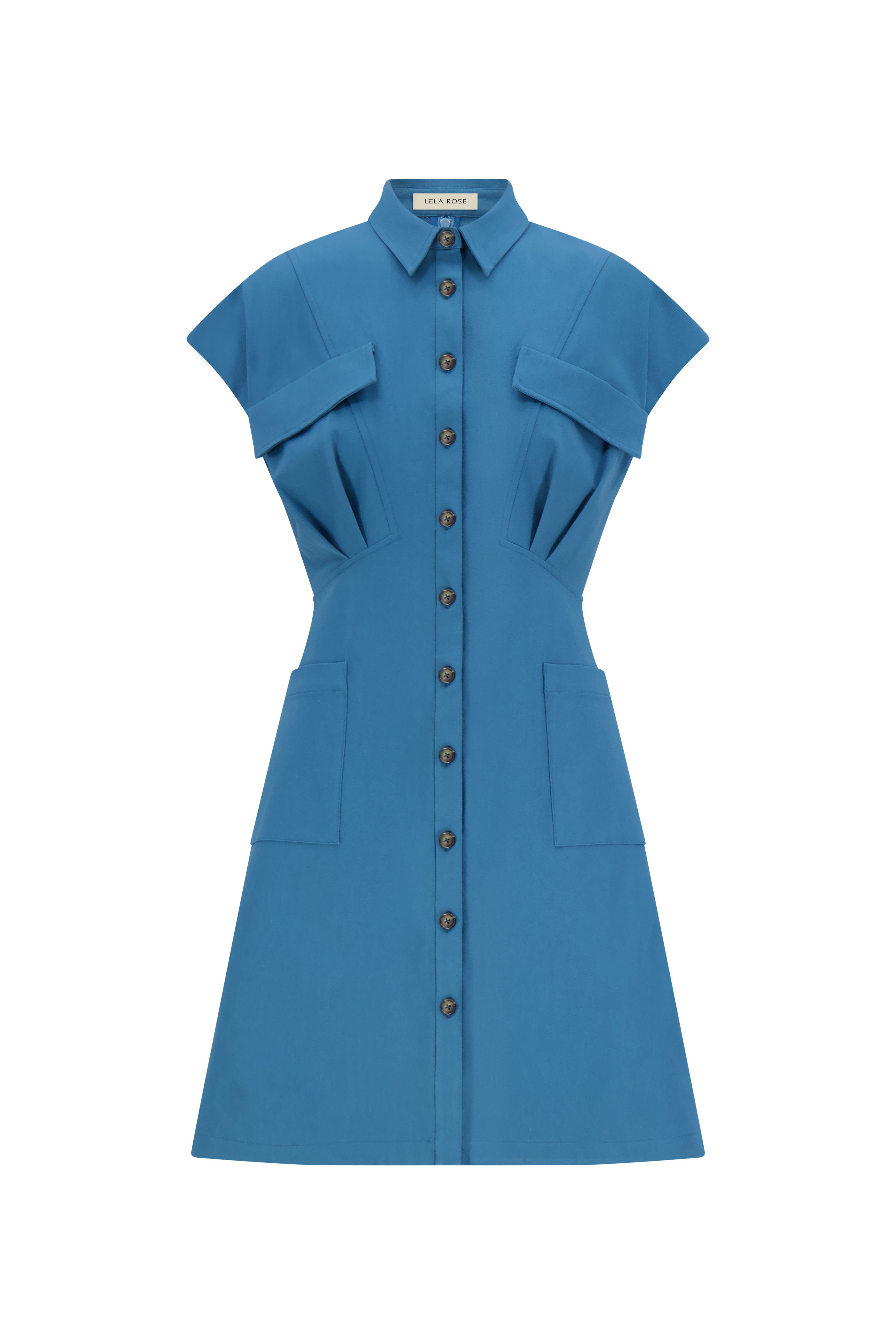 blue safari dress Safari Summer Dress, Blue Stitchy Fish
