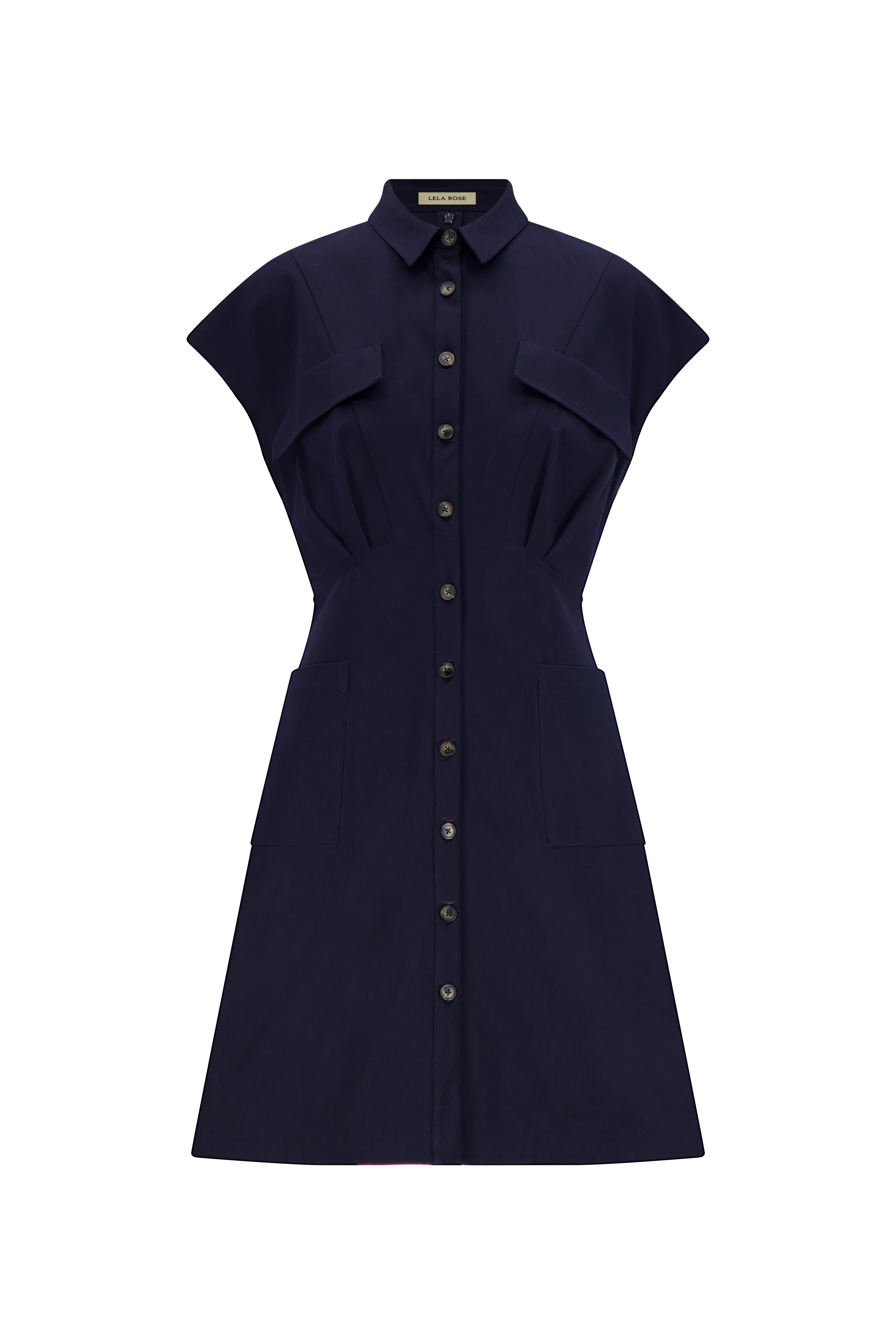 cotton safari dress Safari cotton-gabardine mini dress LangShop