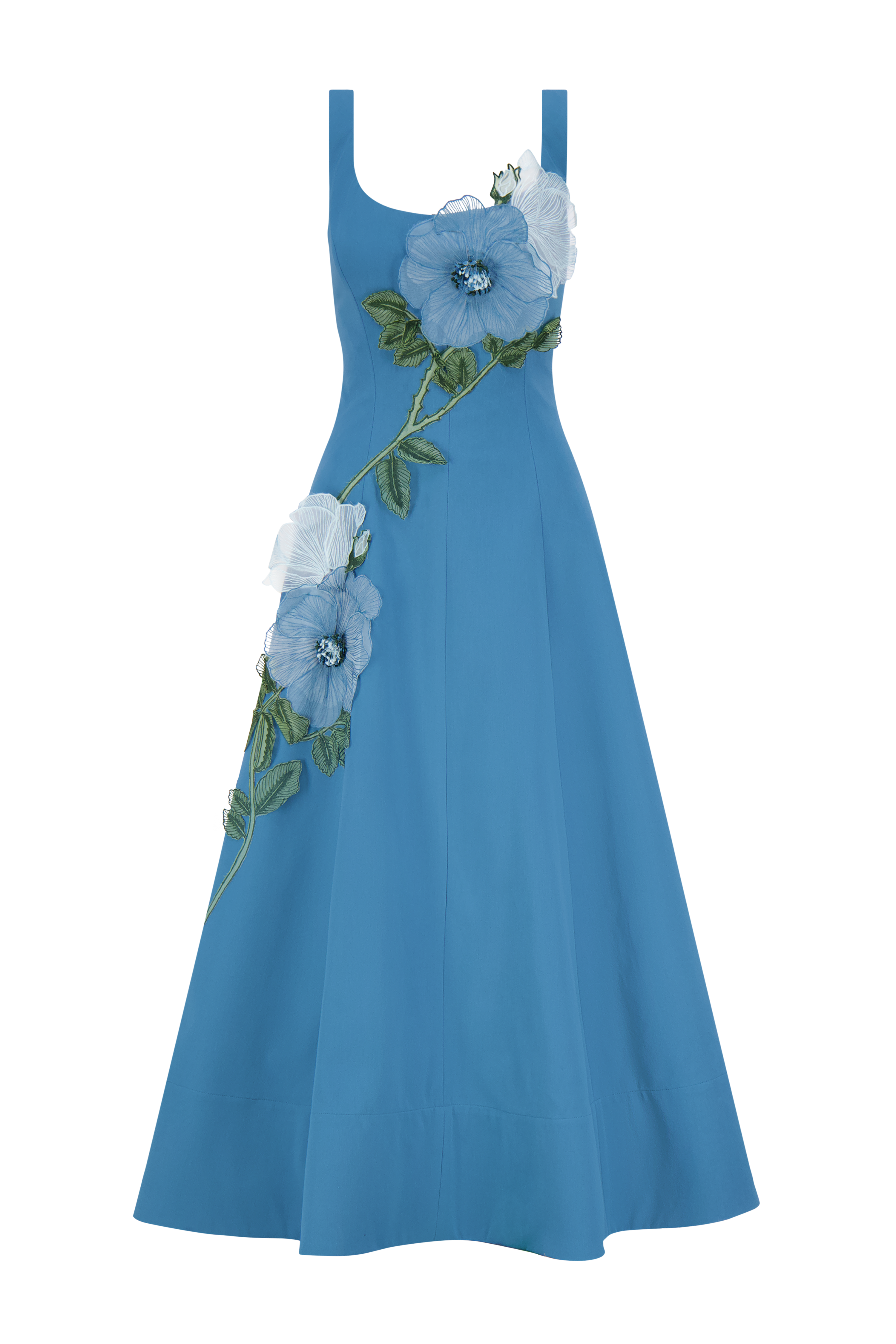 lela rose floral embroidered dress Lela Rose | Floral Embroidery Savannah Gown