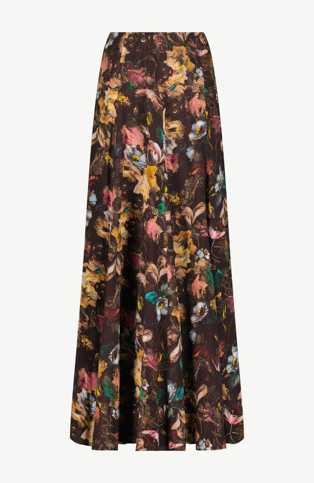 Floral Printed Chiffon Trumpet Skirt – Lela Rose
