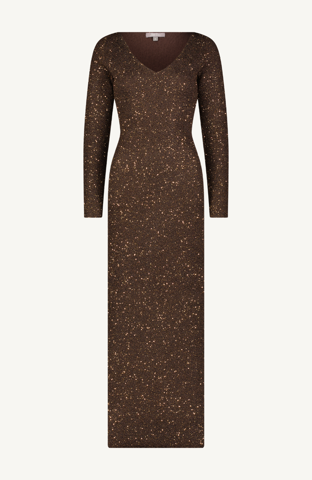 slim fit dress slacks Sequin Knit V-Neck Dress – Lela Rose