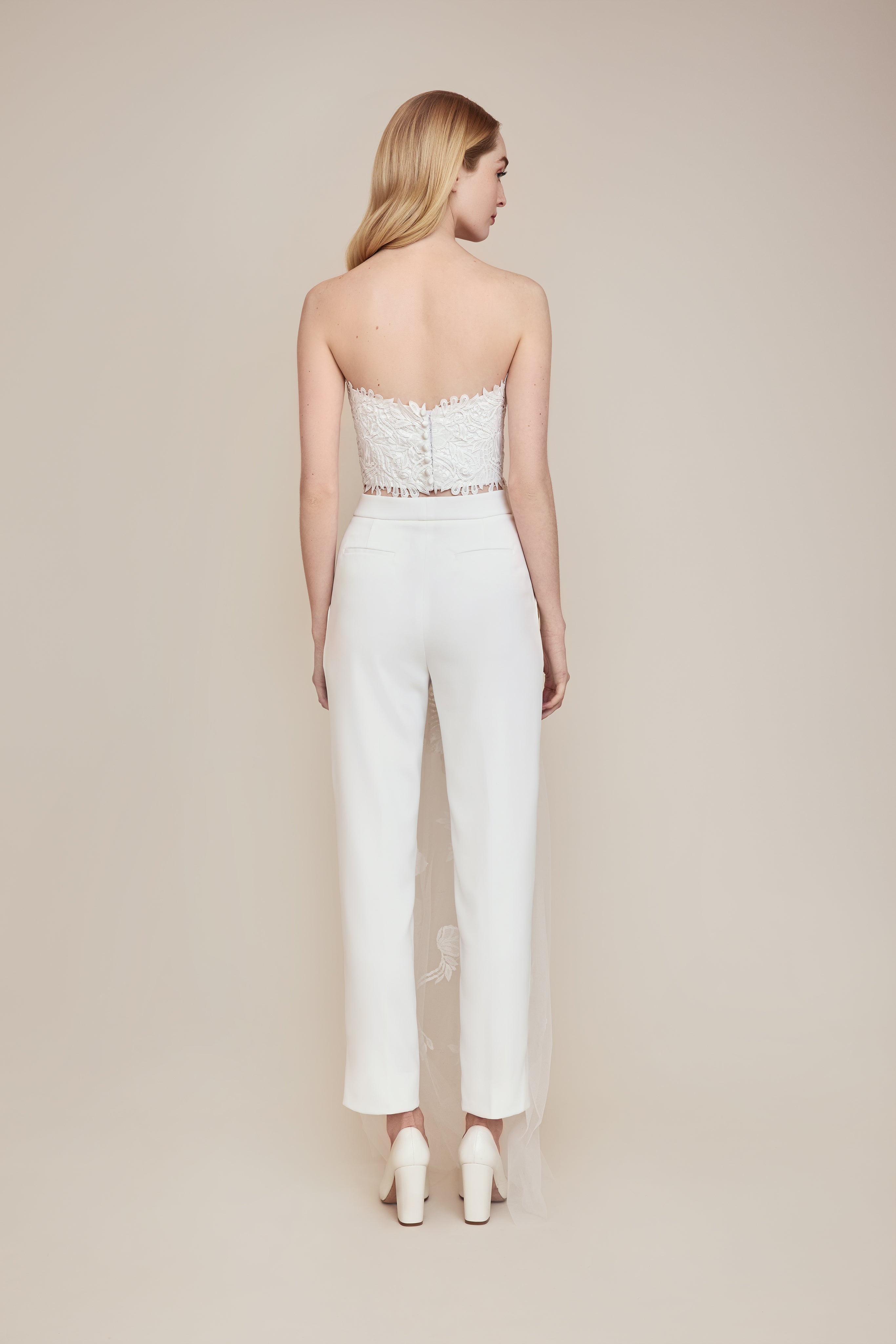 Lela rose white hot sale jumpsuit