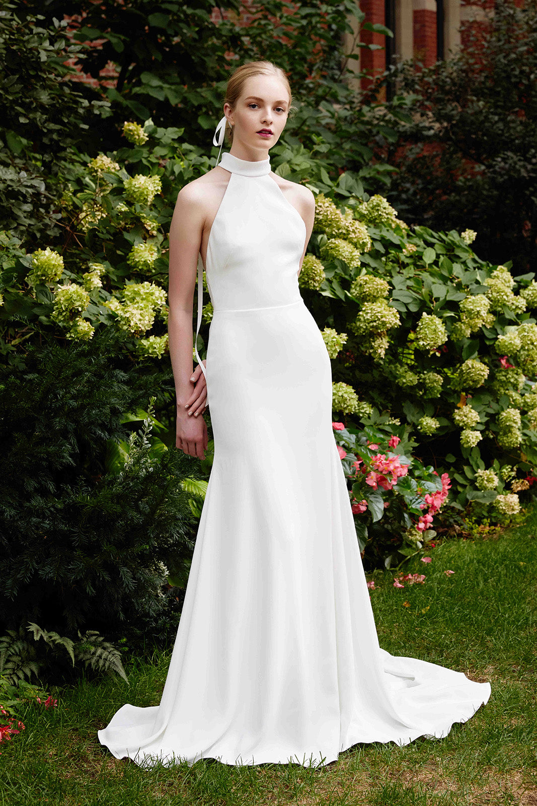 Halter wedding dress 2019 clearance