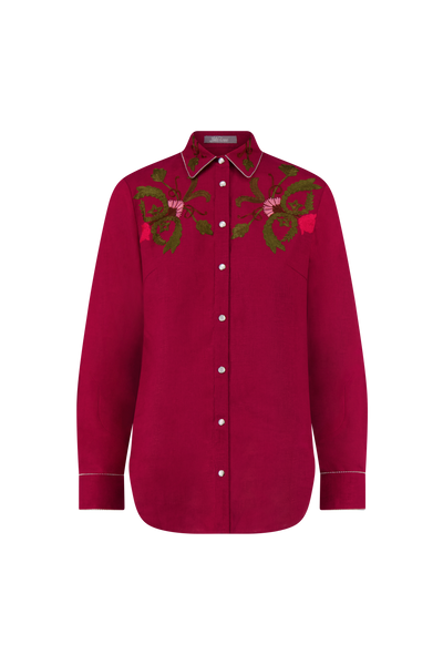 Thread Embroidery Shirt