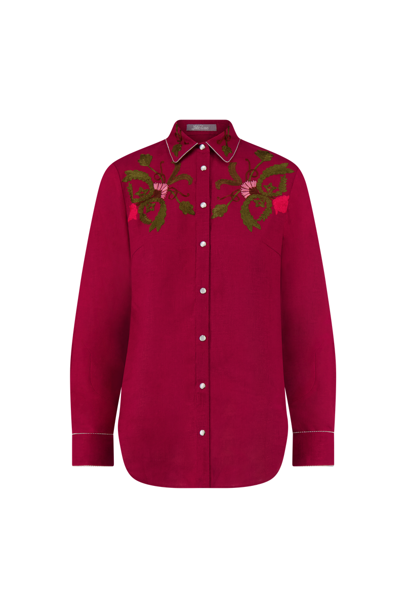 Thread Embroidery Shirt