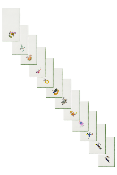 12 Days of Christmas Napkins