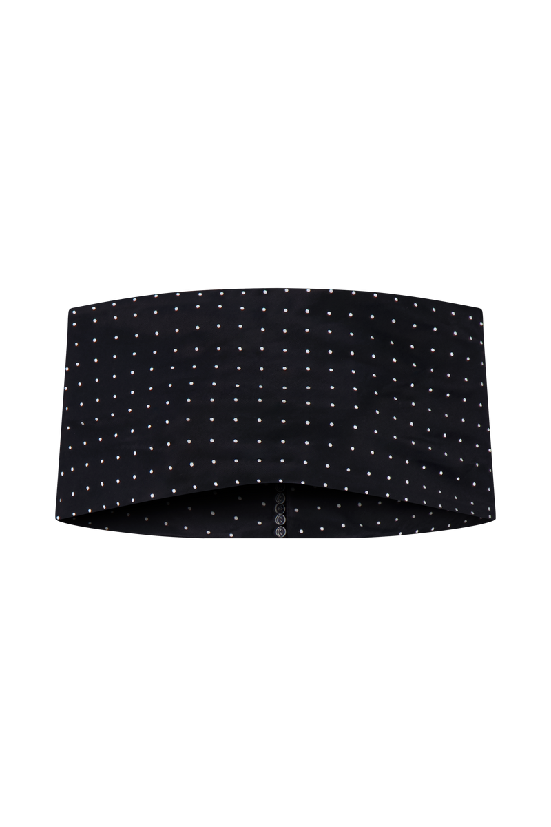 Polka Dot Jacquard Cape