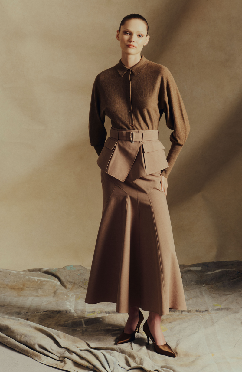 Cropped Dolman Cardigan