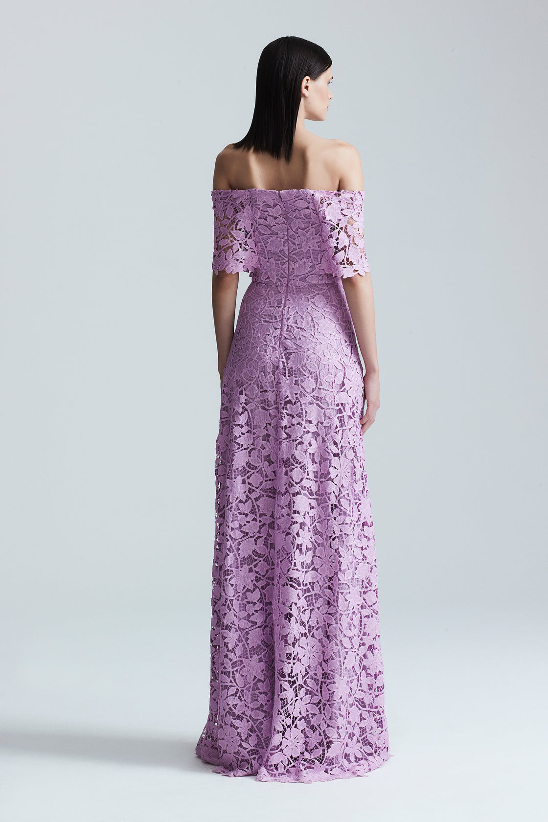 Floral Guipure Lace Deedie Gown