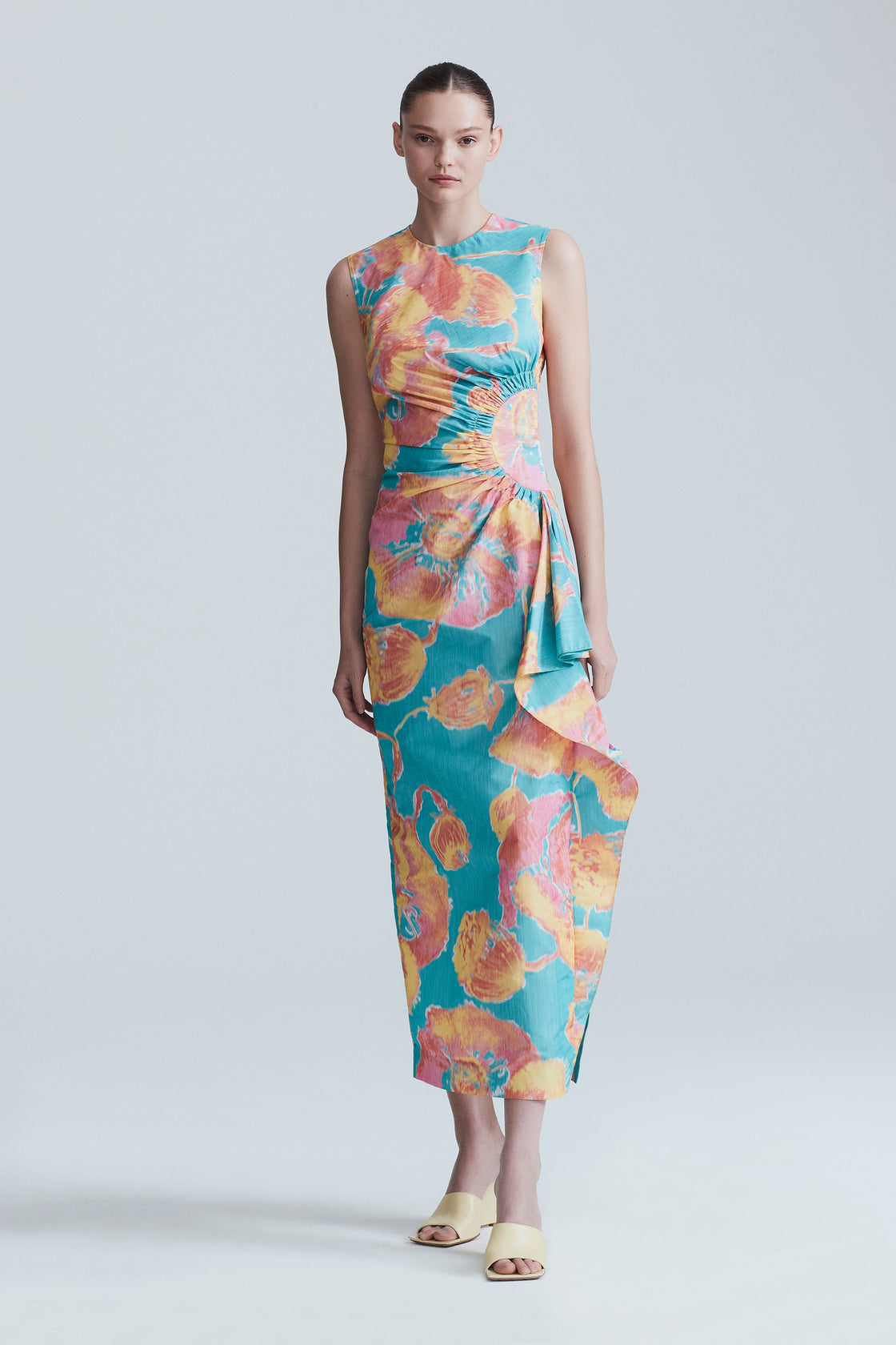 Warp Print Chine Julia Dress – Lela Rose