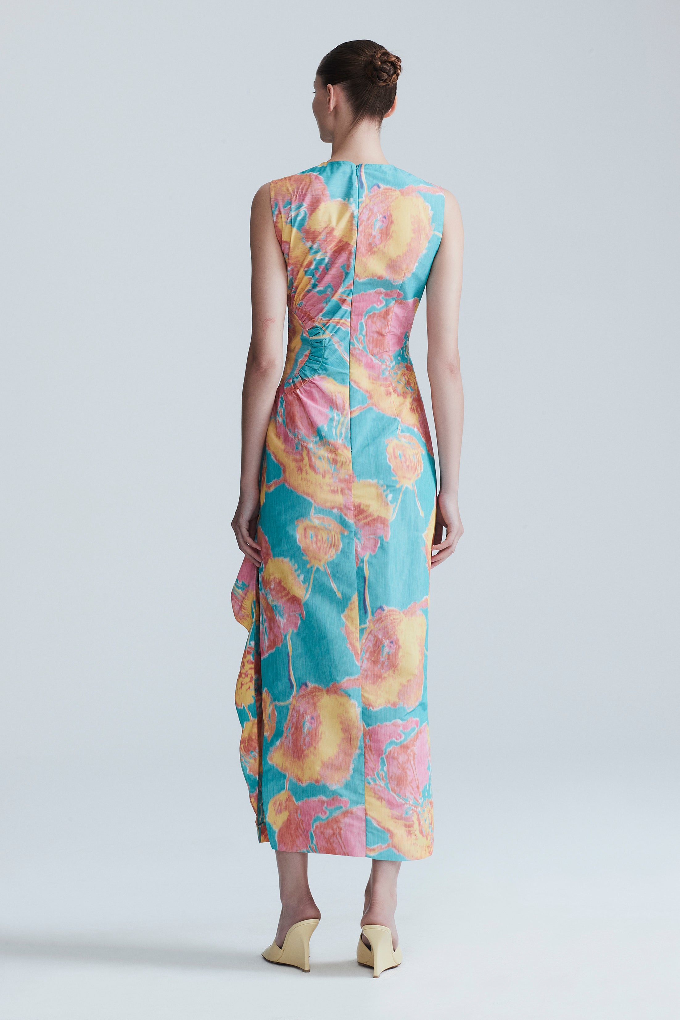 Warp Print Chine Julia Dress – Lela Rose