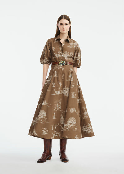 Reyrosa Cotton Parker Skirt
