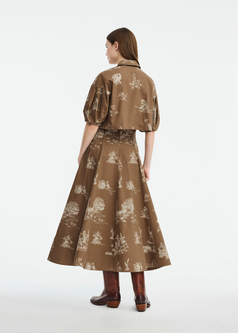 Reyrosa Cotton Parker Skirt