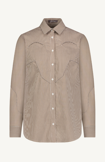 Checked Poplin Classic Ranch Shirt