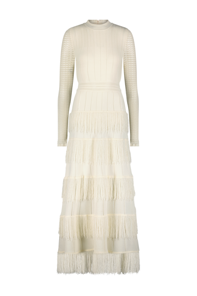 Fringe Knit Piper Dress