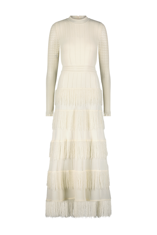 Fringe Knit Piper Dress