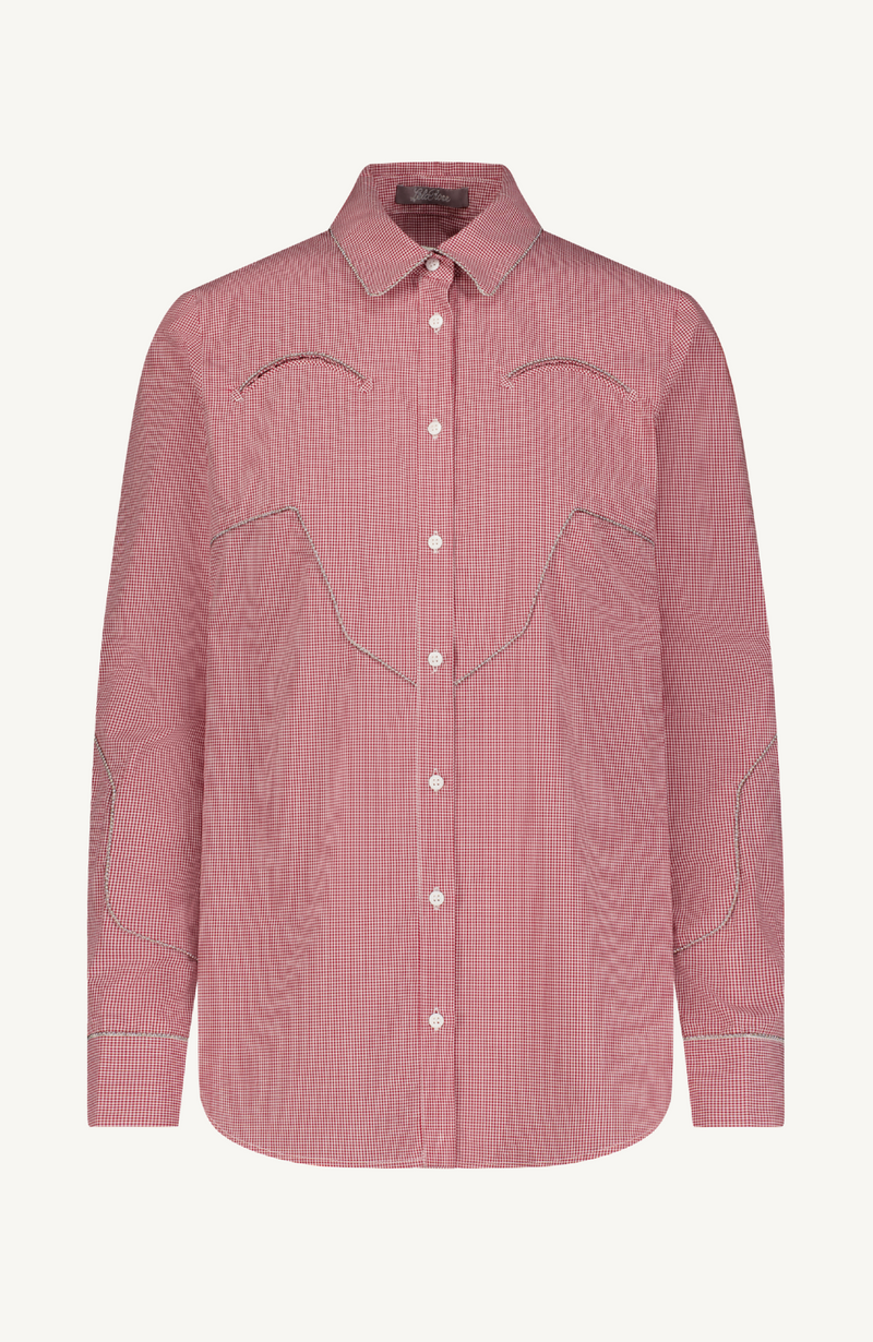 Checked Poplin Classic Ranch Shirt