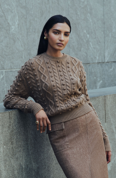Cable Knit Pullover