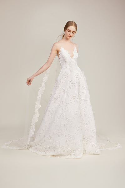 lela rose lace wedding dress Lela Rose The Mountain
