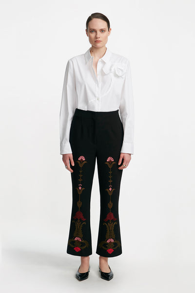 Thread Embroidery Pant