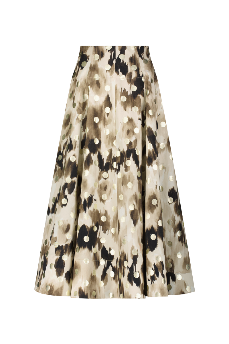 Ikat Polka Dot Parker Skirt