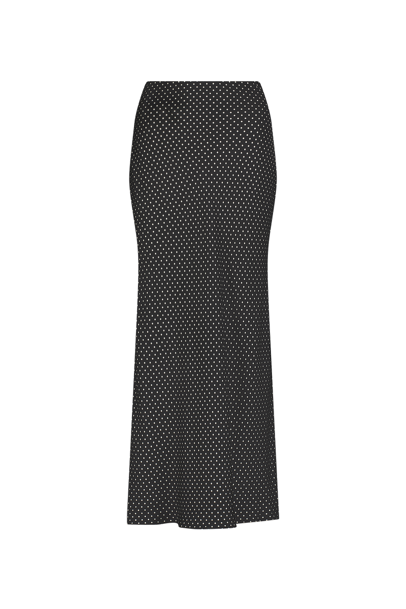 Polka Dot Satin Sophie Skirt