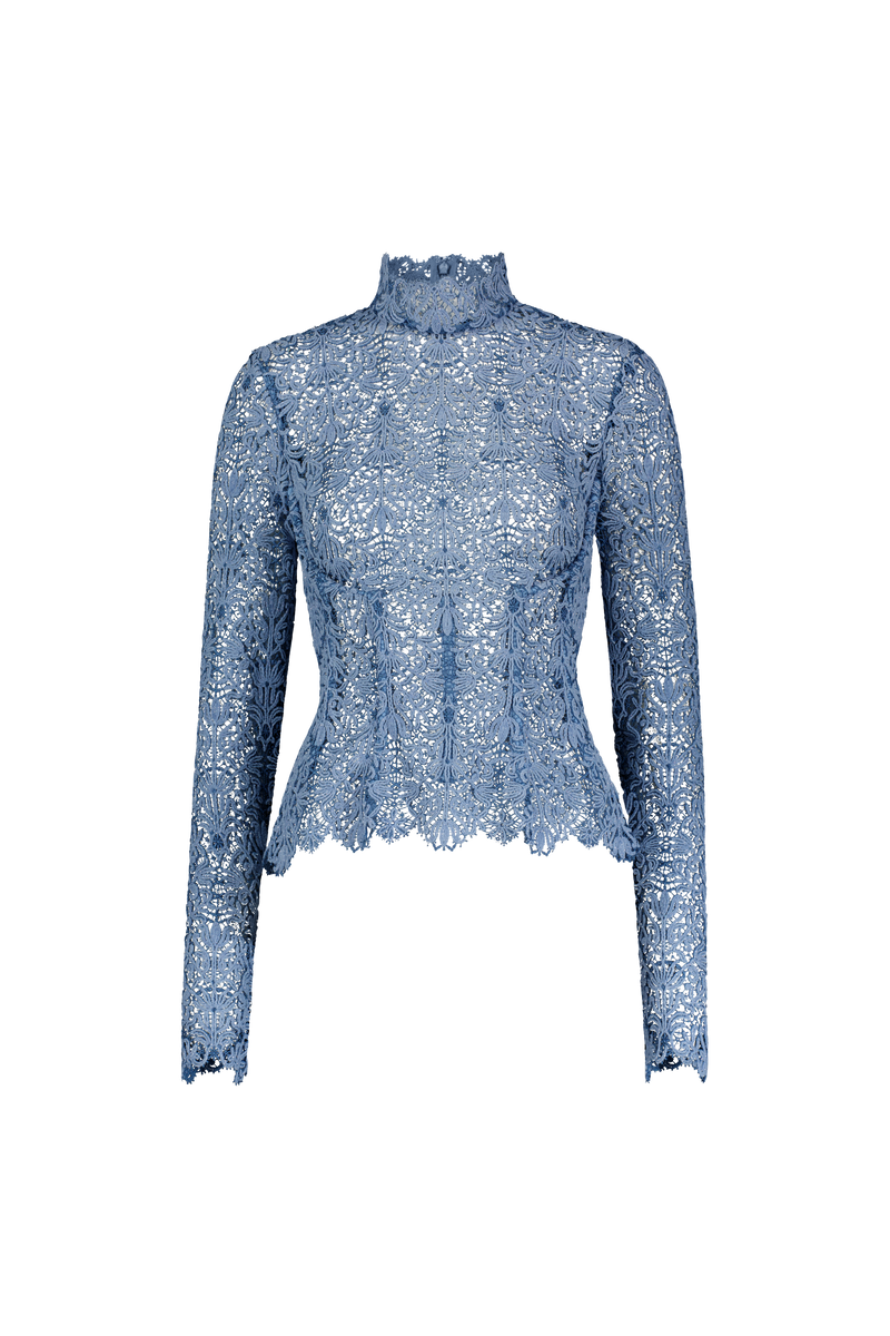 Chenille Lace Top