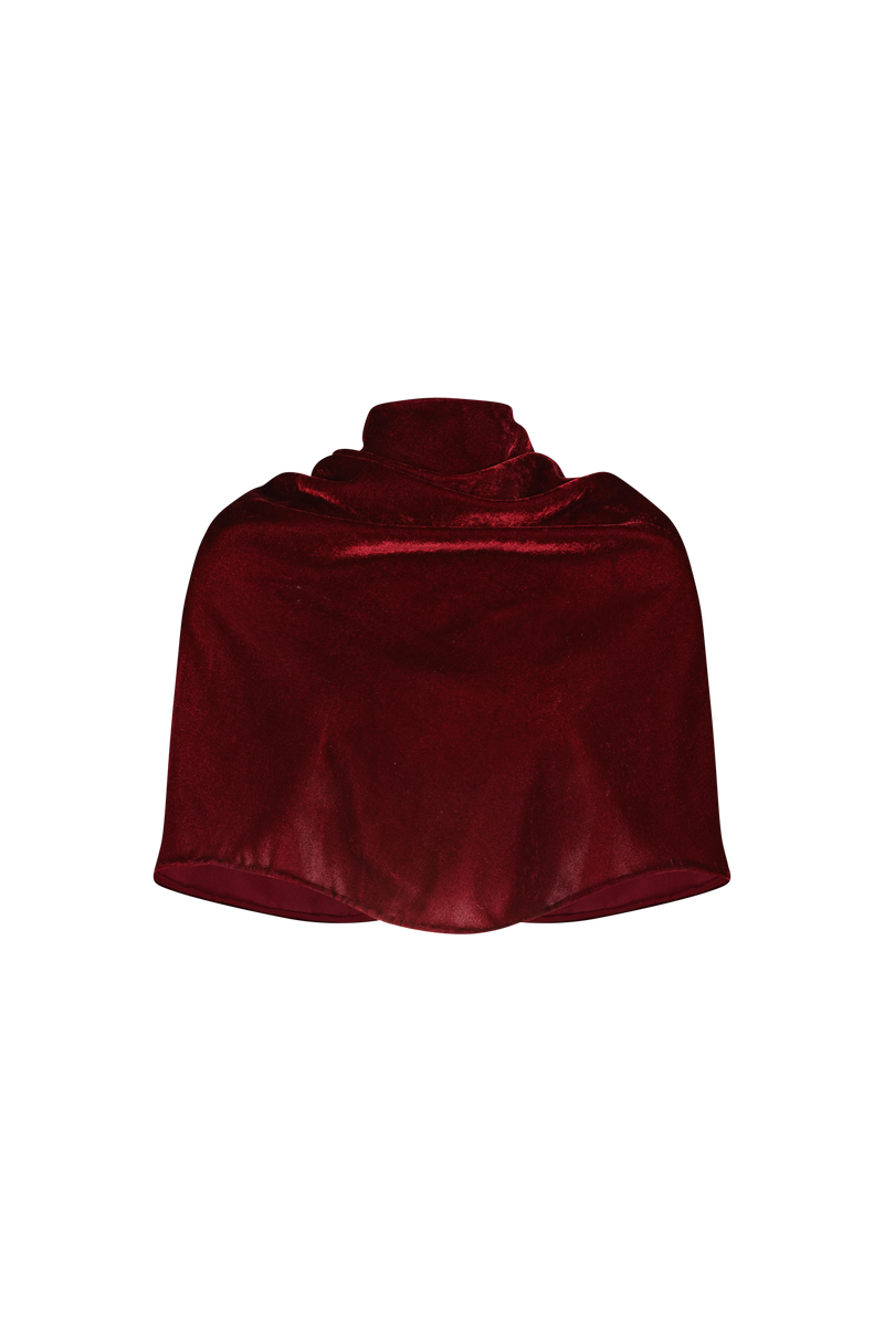 Crushed Velvet Cape