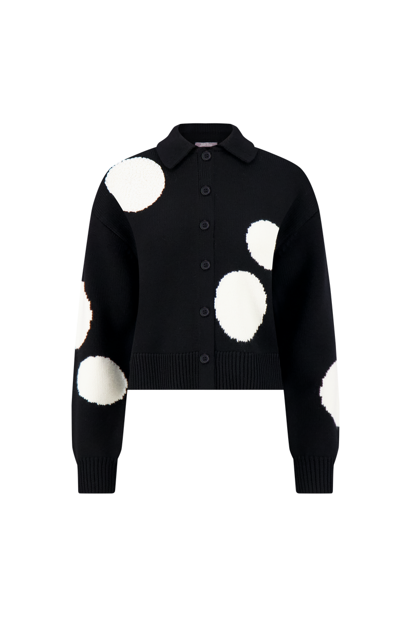 Beaded Dot Cardigan
