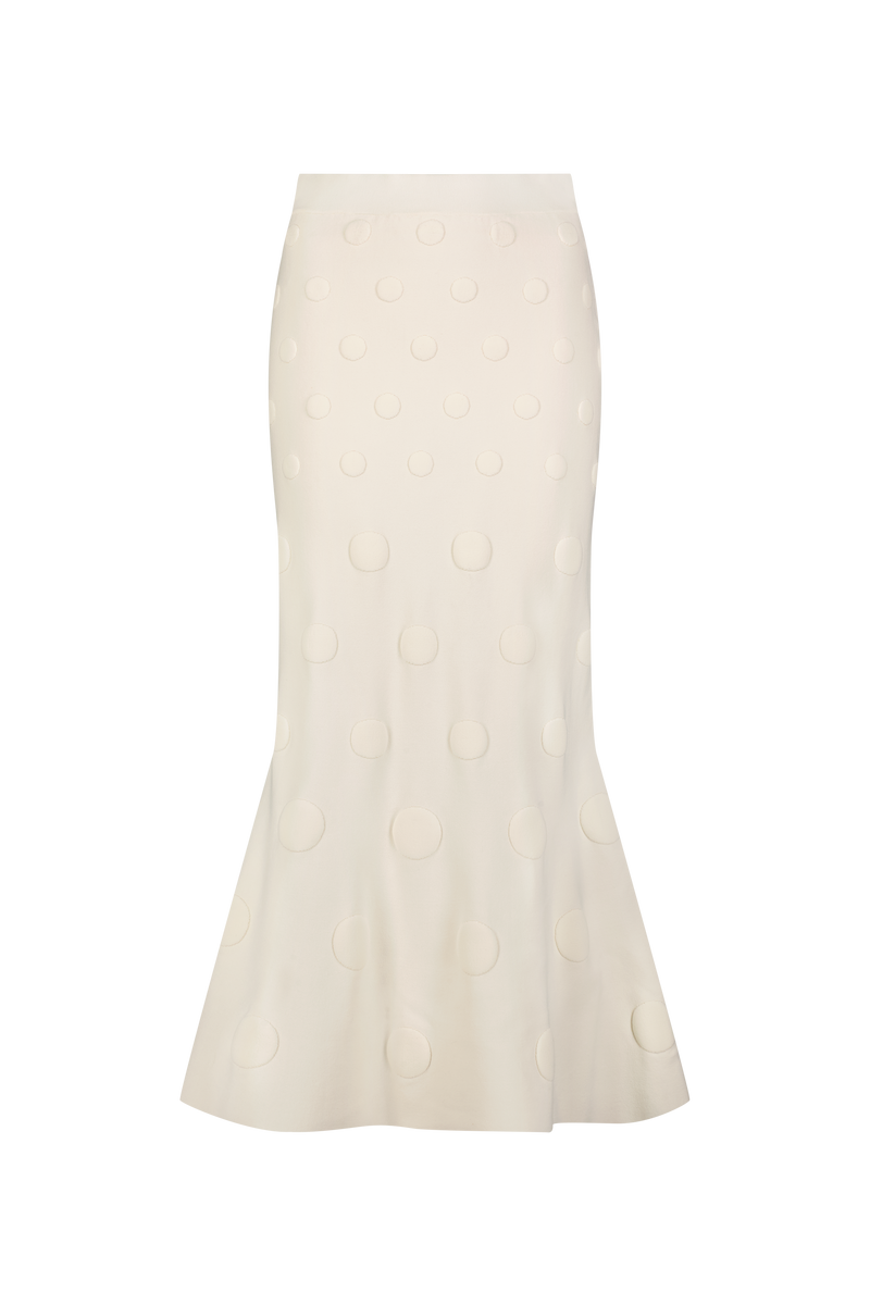 Pucker Dot Knit Skirt