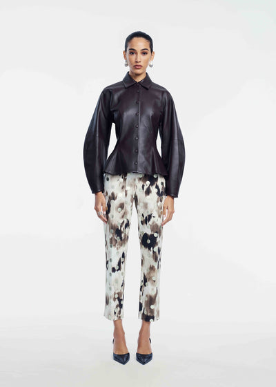 Ikat Polka Dot Demi Pant
