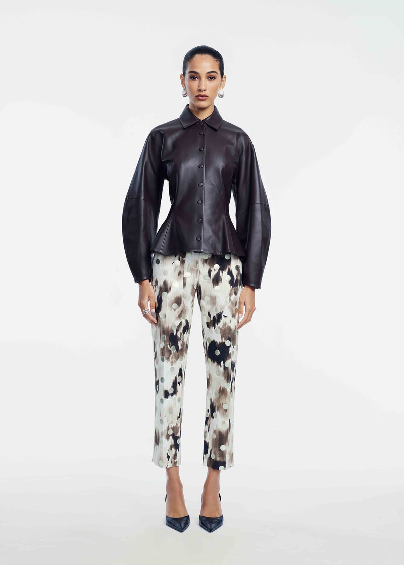 Ikat Polka Dot Demi Pant