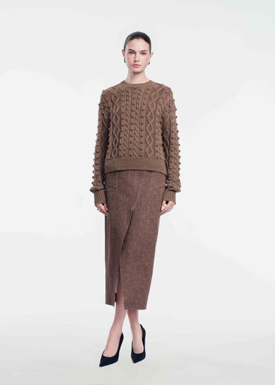 Cable Knit Pullover