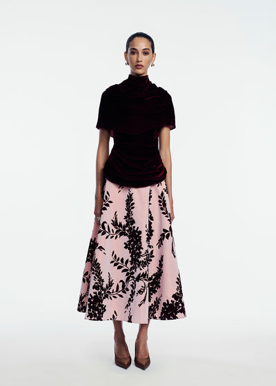 Crushed Velvet Cape