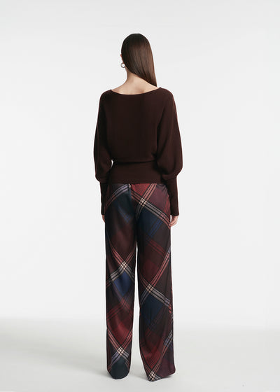 Cashmere Knit Dolman Top