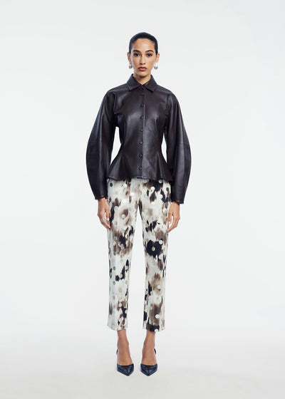 Ikat Polka Dot Demi Pant