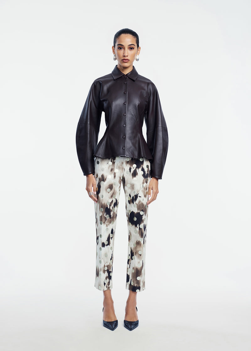 Ikat Polka Dot Demi Pant