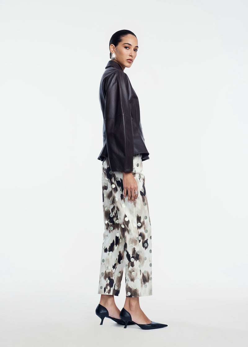 Ikat Polka Dot Demi Pant