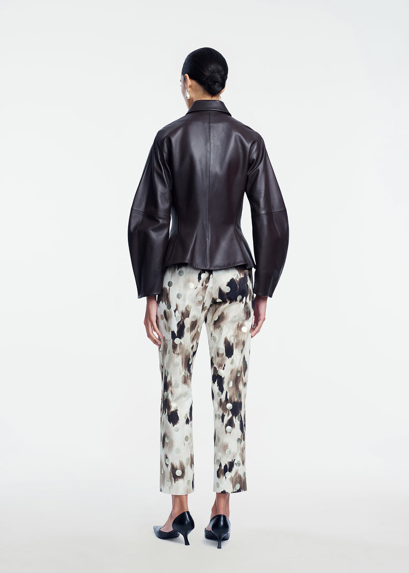 Ikat Polka Dot Demi Pant