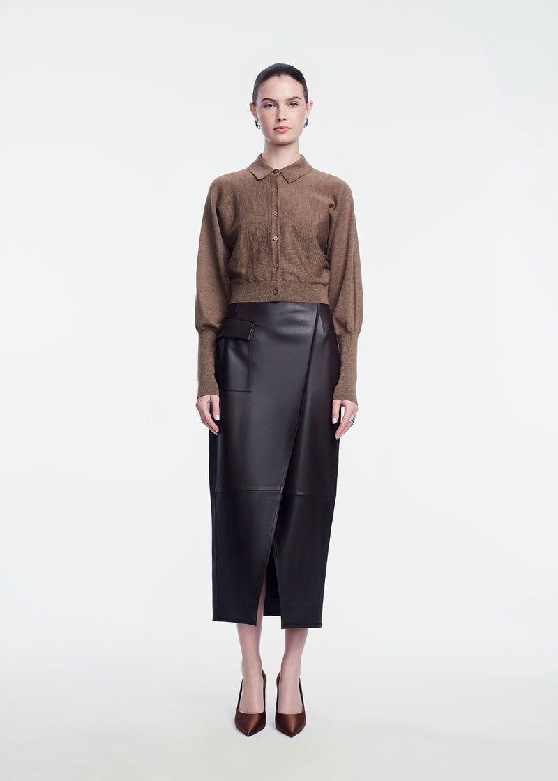 Cropped Dolman Cardigan