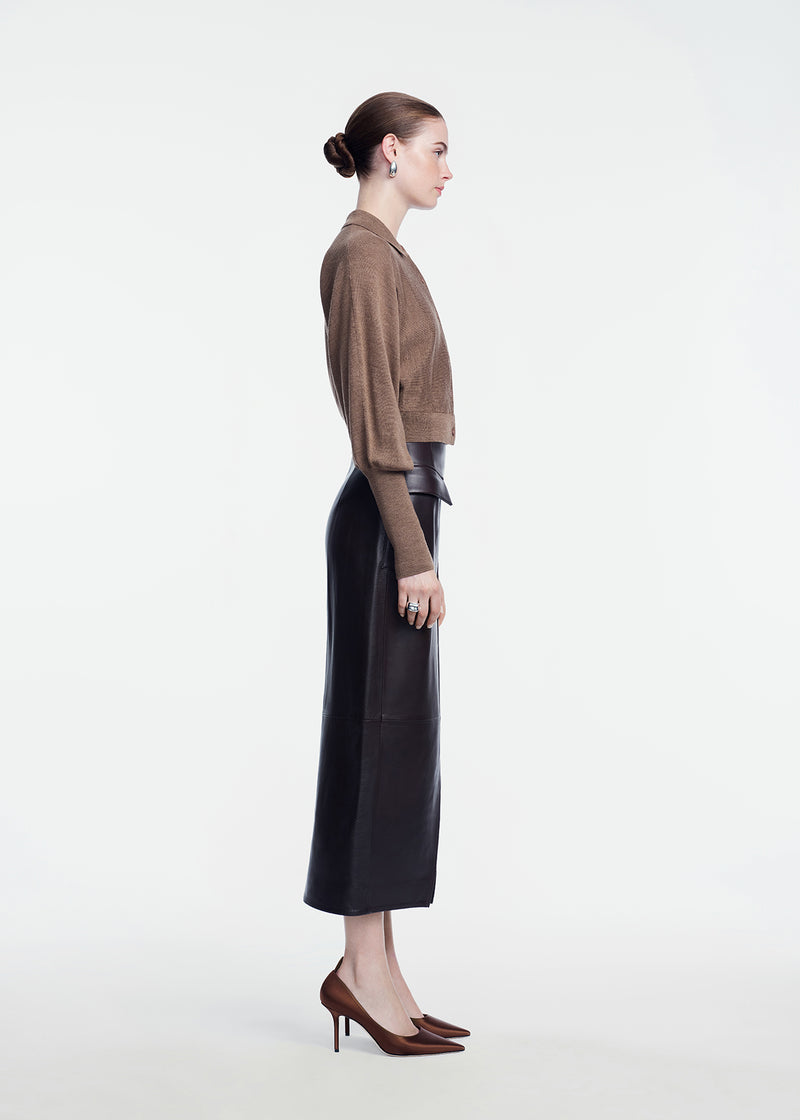 Cropped Dolman Cardigan