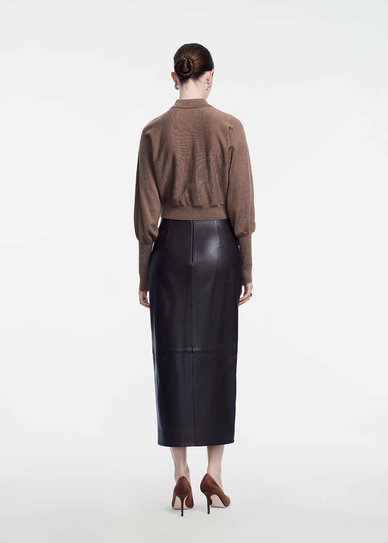 Cropped Dolman Cardigan